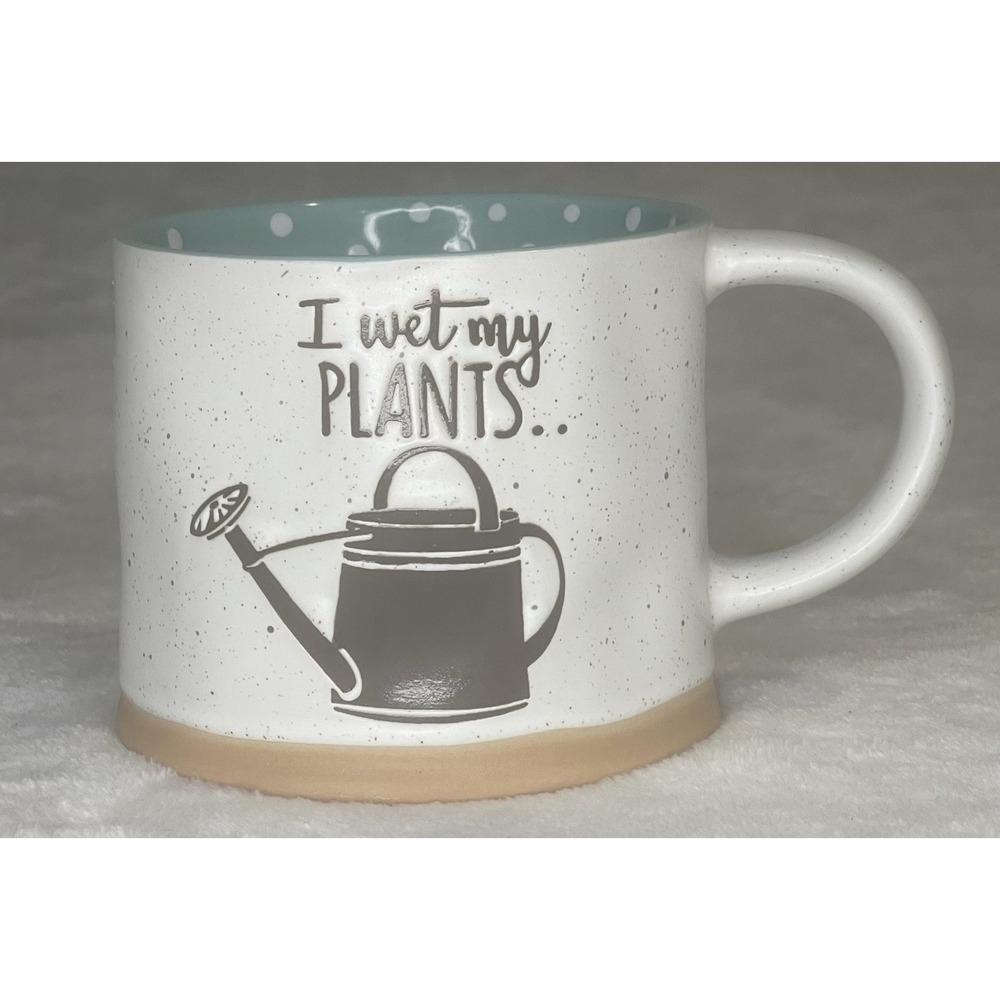 Spectrum Designz I Wet My Plants 16 Oz Coffee Cup Gardeners Coffee Mug